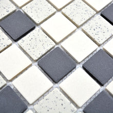 Załaduj obraz do przeglądarki galerii, Mozaika gresowa/konglomerat/masa perłowa/drewno