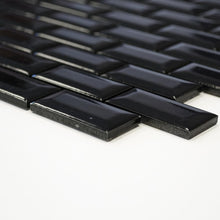 Załaduj obraz do przeglądarki galerii, Mozaika ceramiczna kolor czarny połysk T 67