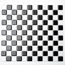 Załaduj obraz do przeglądarki galerii, Mozaika ceramiczna kolor mix czarny biały mat T 120
