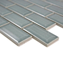 Załaduj obraz do przeglądarki galerii, Mozaika ceramiczna kolor jasny zielony połysk T 100