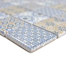 Załaduj obraz do przeglądarki galerii, Mozaika ceramiczna kolor mix wielokolorowy połysk T 135