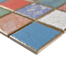 Załaduj obraz do przeglądarki galerii, Mozaika ceramiczna multikolor mat T 185