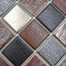 Załaduj obraz do przeglądarki galerii, Mozaika ceramiczna multikolor mat