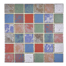 Załaduj obraz do przeglądarki galerii, Mozaika ceramiczna multikolor mat T 185