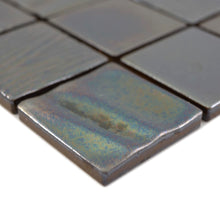 Załaduj obraz do przeglądarki galerii, Mozaika ceramiczna kolor czarny połysk T 74