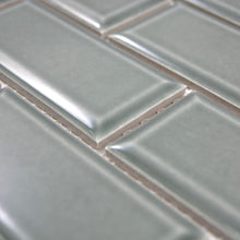 Załaduj obraz do przeglądarki galerii, Mozaika ceramiczna kolor jasny zielony połysk T 102
