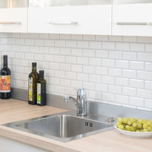 Załaduj obraz do przeglądarki galerii, Mozaika ceramiczna kolor biały połysk T14