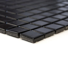 Załaduj obraz do przeglądarki galerii, Mozaika ceramiczna kolor czarny mat T 48