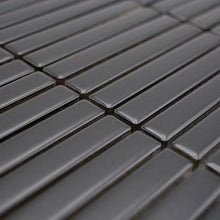 Załaduj obraz do przeglądarki galerii, Kolor czarny mat mozaika ceramiczna