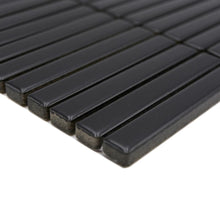 Załaduj obraz do przeglądarki galerii, Kolor czarny mat mozaika ceramiczna