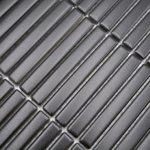 Załaduj obraz do przeglądarki galerii, Kolor czarny mat mozaika ceramiczna