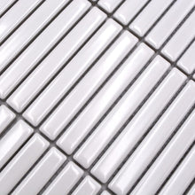 Załaduj obraz do przeglądarki galerii, Biały połysk mozaika ceramiczna kolor