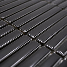 Załaduj obraz do przeglądarki galerii, Kolor czarny połysk mozaika ceramiczna