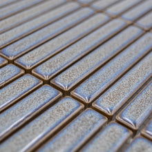 Załaduj obraz do przeglądarki galerii, Kolor szary i niebieski połysk mozaika ceramiczna