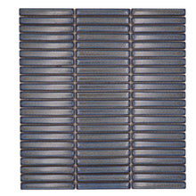 Załaduj obraz do przeglądarki galerii, Kolor szary i niebieski połysk mozaika ceramiczna