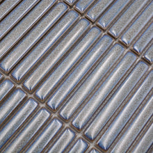 Załaduj obraz do przeglądarki galerii, Kolor szary i niebieski połysk mozaika ceramiczna