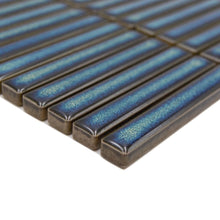 Załaduj obraz do przeglądarki galerii, Kolor zielony połysk mozaika ceramiczna