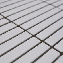 Załaduj obraz do przeglądarki galerii, Mozaika ceramiczna kolor biały mat