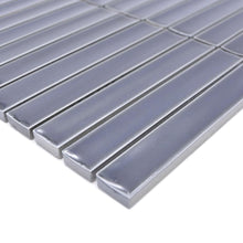 Załaduj obraz do przeglądarki galerii, Mozaika ceramiczna kolor czarny połysk T 72