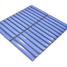 Załaduj obraz do przeglądarki galerii, Mozaika ceramiczna kolor niebieski połysk T 141