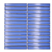 Załaduj obraz do przeglądarki galerii, Mozaika ceramiczna kolor niebieski połysk T 141