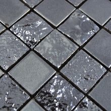 Załaduj obraz do przeglądarki galerii, Mozaika ceramiczna kolor czarny połysk T 73
