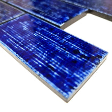 Załaduj obraz do przeglądarki galerii, Mozaika ceramiczna kolor niebieski połysk T 143