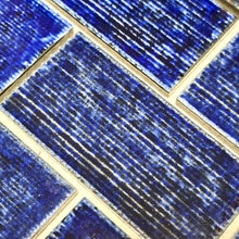 Załaduj obraz do przeglądarki galerii, Mozaika ceramiczna kolor niebieski połysk T 143