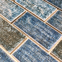 Załaduj obraz do przeglądarki galerii, Mozaika ceramiczna kolor zielony połysk T 179