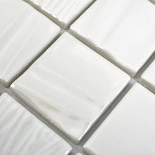 Załaduj obraz do przeglądarki galerii, Mozaika ceramiczna kolor biały połysk T13
