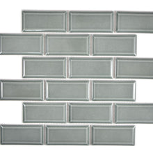 Załaduj obraz do przeglądarki galerii, Mozaika ceramiczna kolor jasny zielony połysk T 102