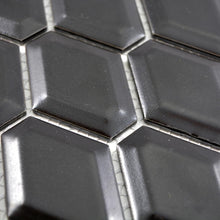 Załaduj obraz do przeglądarki galerii, Mozaika ceramiczna kolor czarny mat T 49