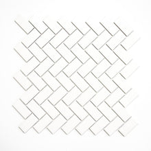 Załaduj obraz do przeglądarki galerii, Mozaika ceramiczna kolor biały mat T4
