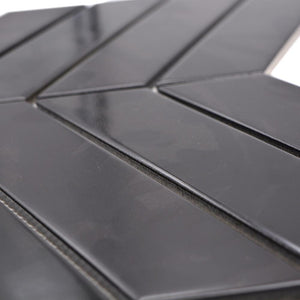 Mozaika ceramiczna kolor czarny połysk/mat T 94