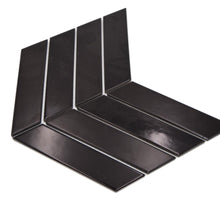 Załaduj obraz do przeglądarki galerii, Mozaika ceramiczna kolor czarny połysk/mat T 94