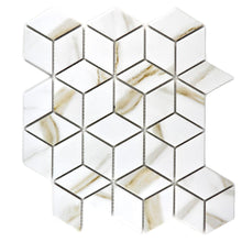 Załaduj obraz do przeglądarki galerii, Mozaika ceramiczna kolor biały mat T7