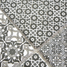 Załaduj obraz do przeglądarki galerii, Mozaika ceramiczna kolor czarny połysk T 78