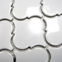 Załaduj obraz do przeglądarki galerii, Mozaika ceramiczna kolor biały połysk T17