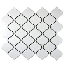 Załaduj obraz do przeglądarki galerii, Mozaika ceramiczna kolor biały mat T10
