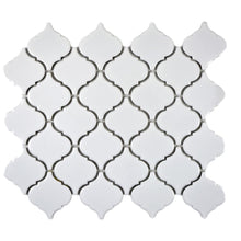 Załaduj obraz do przeglądarki galerii, Mozaika ceramiczna kolor biały połysk T17