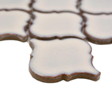 Załaduj obraz do przeglądarki galerii, Kolor ciemny biały połysk mozaika ceramiczna