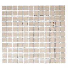 Załaduj obraz do przeglądarki galerii, Mozaika szklana kolor srebrny połysk T 628