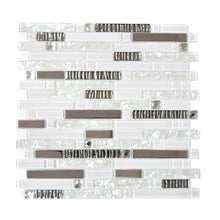 Załaduj obraz do przeglądarki galerii, Mozaika mix kolor mix biały połysk T 428