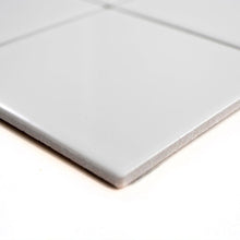 Załaduj obraz do przeglądarki galerii, Mozaika ceramiczna kolor biały połysk T18