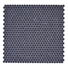 Załaduj obraz do przeglądarki galerii, Mozaika szklana kolor czarny mat T 511