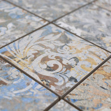 Załaduj obraz do przeglądarki galerii, Wielokolorowy mix mozaika gresowa mat