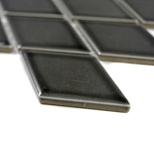 Załaduj obraz do przeglądarki galerii, Mozaika ceramiczna kolor czarny połysk T 82