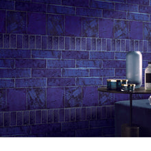 Załaduj obraz do przeglądarki galerii, Kolor granatowy niebieski Jap mozaika ceramiczna