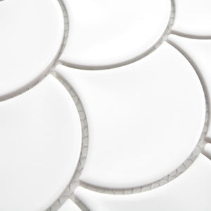 Mozaika ceramiczna kolor biały połysk T24