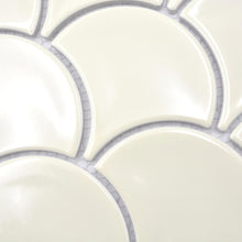 Załaduj obraz do przeglądarki galerii, Mozaika ceramiczna kolor kość słoniowa połysk MOZ 5730 VP